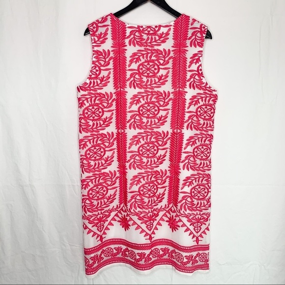 LULUS “Fond of you” Embroidered Shift Dress - Picture 5 of 12
